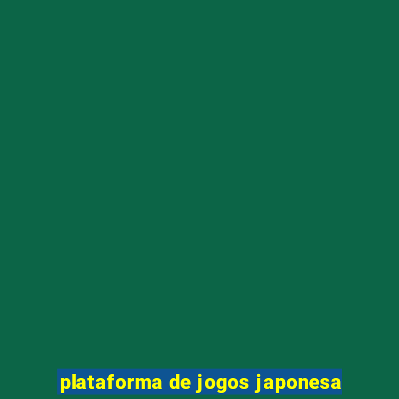 plataforma de jogos japonesa